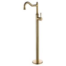 Lisbon Oval Acrylic Freestanding Bath with  Floor Mounted Mixer Package